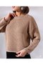 Women's Stylish Openwork Knitwear Blouse Spring Sweater