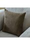 Draven 1 Seater Fabric Sofa | Armchair | Modern Design Accent Chair - Light Brown - 7