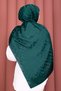 Zigzag Pattern Jacquard Shawl Series Emerald - 3