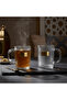Ribbed Glass Mug 300 ml — Gold Edition - 4