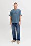 تي شيرت Blue Mirage للرجال JJEDENVER GRAPHIC TEE SS O-NECK SN رمز الموديل: 12291213Blue Mirag - 6