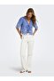 Women's Onlmiffy S/S Emb Tie Top Noos Wvn O15364399-4911563 - 4