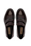 Men's Genuine Leather Tan Classic Shoes - 5