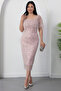 Left Collar Beaded Dress Bal200