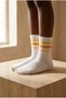 Children's Yellow Colored Striped Socks