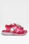 Daily Pool Beach Adjustable Buckle Children's Sandals Red - White