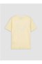New Season Yellow Crew Neck Winx Club Printed Girls' T-Shirt - 2