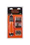 BLACK+DECKER Battery Powered Cordless Screwdriver, Red/Black, A7073XJ - 5