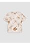 Lcw Kids Palm Tree Patterned Boys T-Shirt and Shorts - 5