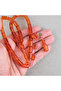 Fire Amber Old Statue Object Capsule Cut 7X12Mm Prayer Beads - 3