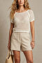 Women's Mesh Knitted Openwork Lightweight Summer Beach Style Knitwear Bohemian Sweater - 6