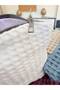 Zippered Waffle Makeup Removal Bag + Set of 2 Washable 100% Cotton Pads - 2