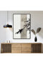 Large Wall Art with Frame 70 x 90 cm for Living Room Decorative Wall Decor