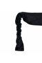 Black Off-The-Shoulder Ruched Long Sleeve Crop Top - 4