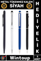 # Ballpoint Pen Special Edition Laser Print Suitable Promotion Teacher's Day Gift Stylish Corporate Durable Metal Ballpoint Touchpen Pen Black