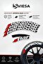 Motorcycle and Automobile Vehicle 3D Auto Tire Lettering Sticker Emblem Set