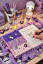 Sanrio مرخصة Kuromi تصميم خاص سلك حلزوني 80 صفحة مفكرة - 2