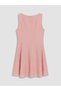 Alita city: modal blend mini dress with a distinct waist-cinching design - 7