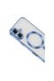 Case for iPhone 16 with Camera Lens Protection M-Safe Supporting Transparent Silicone Cross Cover - 2