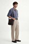 Indigo Lyocell Relax Fit Men's Shirt - 3