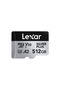 Memory Card Professional 512GB SILVERPLUSMicroSDXCUHS ICard205MB/SRead&150MB/Swrite Silver
