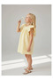 Girl's Scallop Dress - Yellow