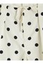 Vizyon New Season Women's Polka Dot Shorts with Elastic Waist - 6