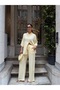 Women's Tencel Fabric Pants and Shirt Set - 3