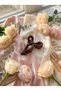 Bowknot Latch Buckle Brown Large Size - 3