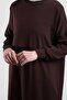 Low Sleeve Sport Cotton Dress Bitter Coffee - 6