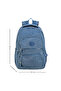 Galb Turquoise Tr3 Set of 2 Lux Crinkle Fabric High School and Middle School Backpack + Pen Holder Monkey - 4