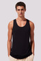 Men's 95% Bamboo 2-Piece Casual Standard Size Undershirt - Flexible Fit & Premium Breathable Fabric - 2