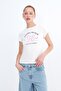 Women's Casual Crop Top 100% Cotton Comfortable Look - 2