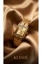 Queen Luxury Women's Steel Watch Gold Color |   3 Atm Water Resistant |   Rectangular Case Stone Detailed Vintage Watch Old Money Luxury Elegant Stylish Women's Wristwatch |   Limited Edition 2026 - 2