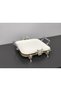 Kare Porcelain Presentation Plate with Foot Detail & Accessories & Special Laser - 7