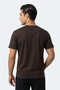 Zaid Men's Cotton Coffee T-Shirt - 5