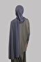Anthracite Practical Ready-To-Wear Shawl Sandy with Sponge on the Front 2414_25 - 2