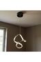 Crysta LED Pendant Light Chrome 3 Color Dimmable Hanging Lamp