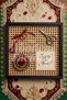 Handmade Wooden Hazeran Tray Multi-Purpose Rattan Presentation Tray Square Decorative Tray Makeup and Bathroom Organizer Promise Engagement Tray