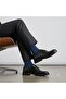 (Forex) Inside and Outside Genuine Leather Eva Lightweight Sole Calcic Men's Shoes Black - 4