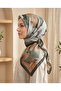 وشاح سلطان من القطن الطازج - نمط الزنبق - SFE028-11