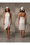 Muslin Mikonos Pareo Skirt Dress Three in One Beach Swimwear Bikini Top - 4