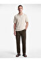 Comfortable Fit Pocketed Cotton-Linen Blend Pleated Summer Wide-Leg Trousers