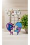 Wooden Stitch Themed Puzzle Couple Keychain 2 Pieces - 4