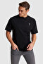 Men's Black Comfort Fit Crew Neck Basic T-Shirt 50322548-Vr046 - 3