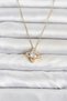 316L Steel Chain Gold Color Clover Model Women's Necklace