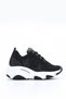 Meli̇na Knitwear Knitted Detailed Casual Sneakers - 2