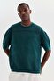 Relaxed Fit Boxy Mesh T-shirt