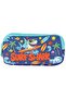 Kids Super Shark Printed Green - Navy Blue Boys' School Pencil Case Pencil Bag - L5356 - 2