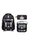 Kids Black Primary School Bag Set 3-Piece